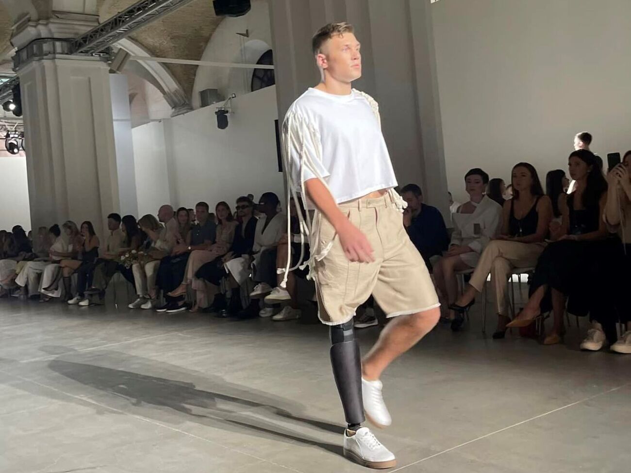 Воины, прошедшие протезирование, продемонстрировали "несокрушимость духа украинского народа"