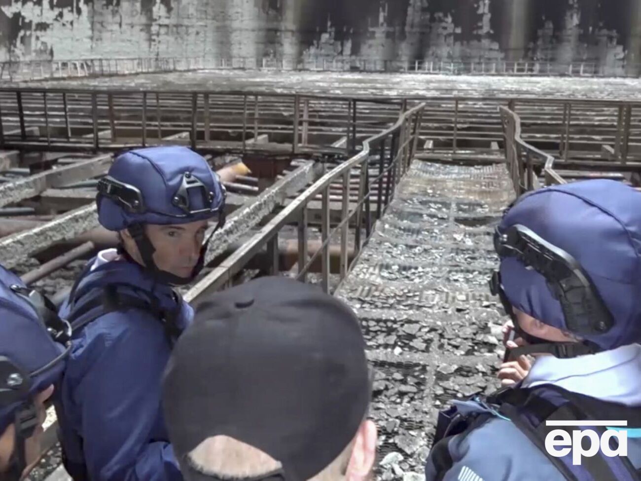 По словам Гросси, сооружение в будущем, вероятно, снесут