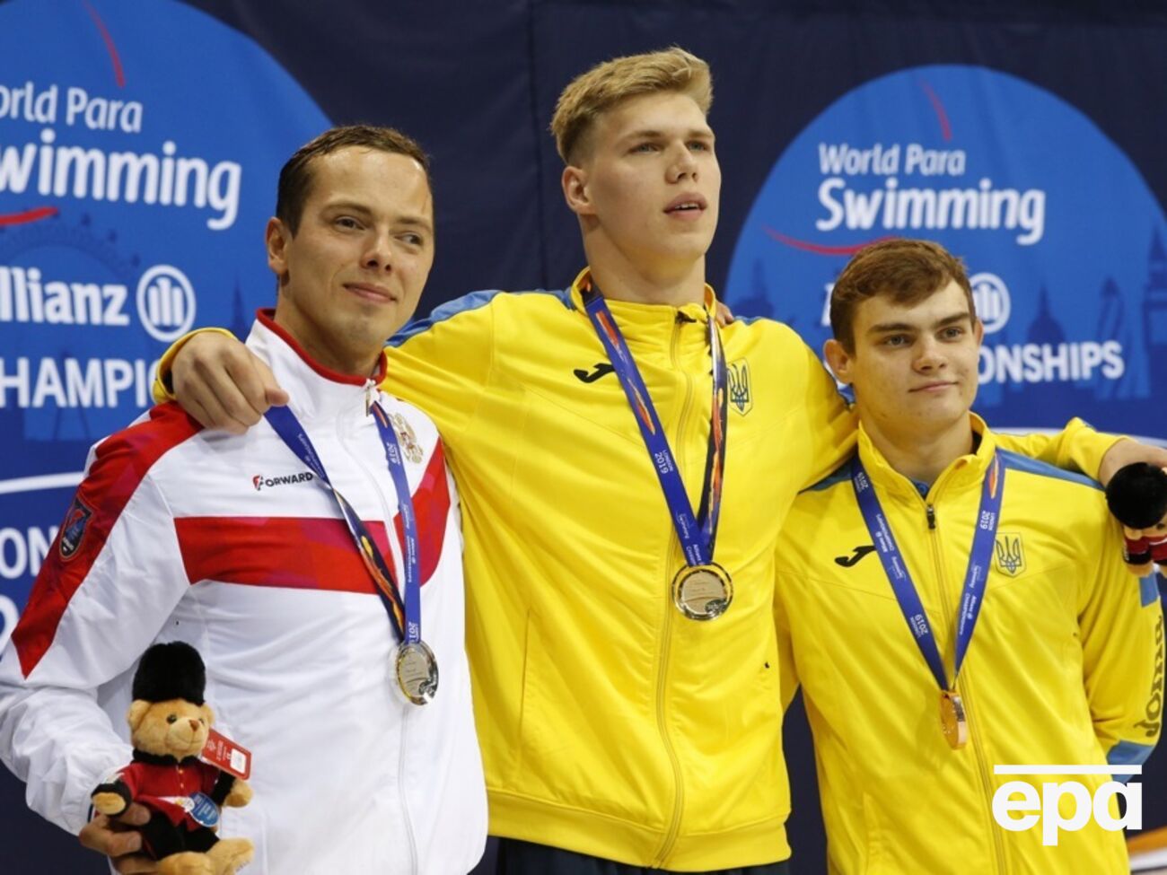 Андрей Трусов (в центре) завоевал наибольшее количество медалей – пять