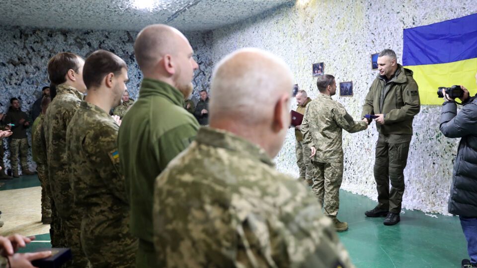 Виталий Кличко: В этот раз посетил восемь подразделений на харьковском направлении и на Донбассе