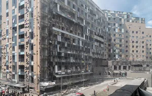 Під час атаки було пошкоджено чотири корпуси лікарні, повідомив Ляшко