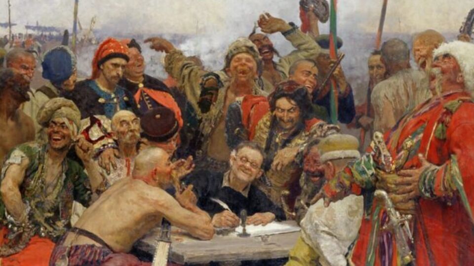 Картину "Запорожці пишуть листа турецькому султанові" Рєпін створював протягом 1880–1891 років