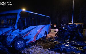 Інформація про ДТП на Столичному шосе надійшла о 18.29 11 січня, повідомили у ГУ ДСНС у Києві