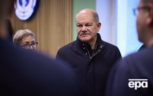 На з'їзді виступив і сам Шольц