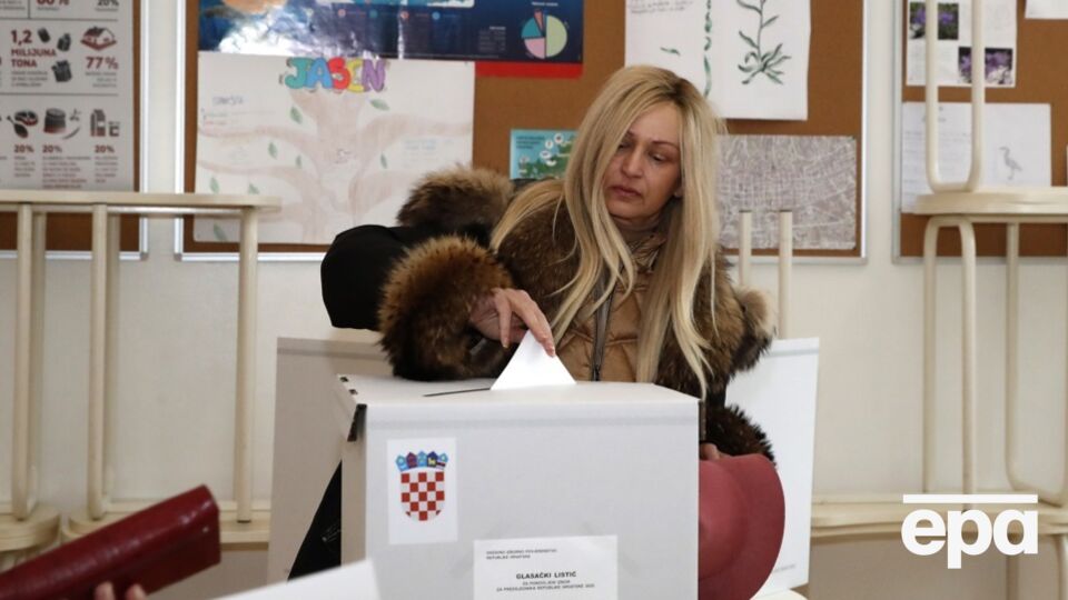 Вибори в Хорватії завершилися о 20.00 за київським часом