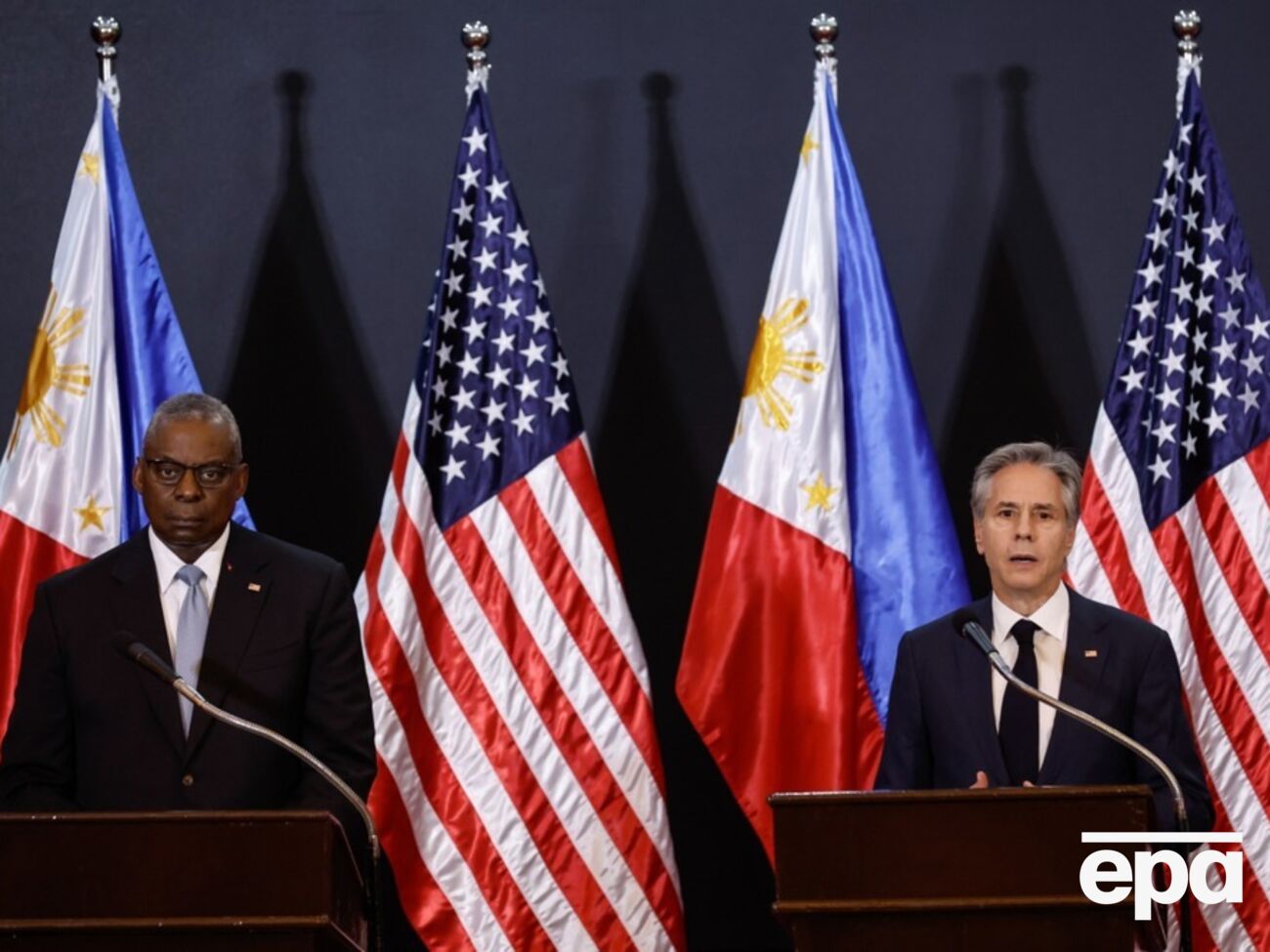 Остін і Блінкен закликали наступників і далі підтримувати Україну