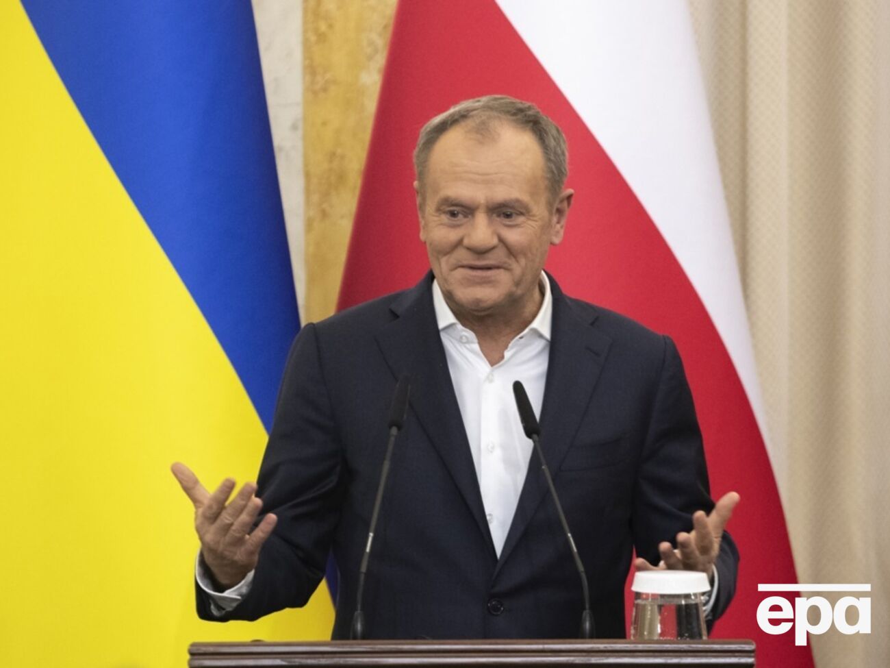 Туск: Мы будем помогать Украине, но и будем защищать свои национальные интересы