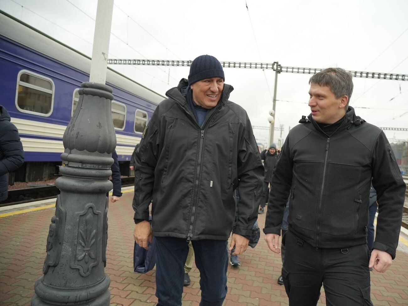 Крозетто (на фото слева) уже обсудил в Киеве техническое сотрудничество