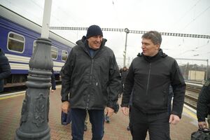 Крозетто (на фото зліва) вже обговорив у Києві технічну співпрацю