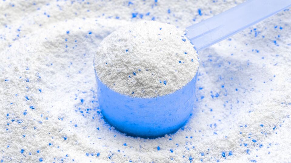 Качество стирального порошка можно проверить вареным яйцом