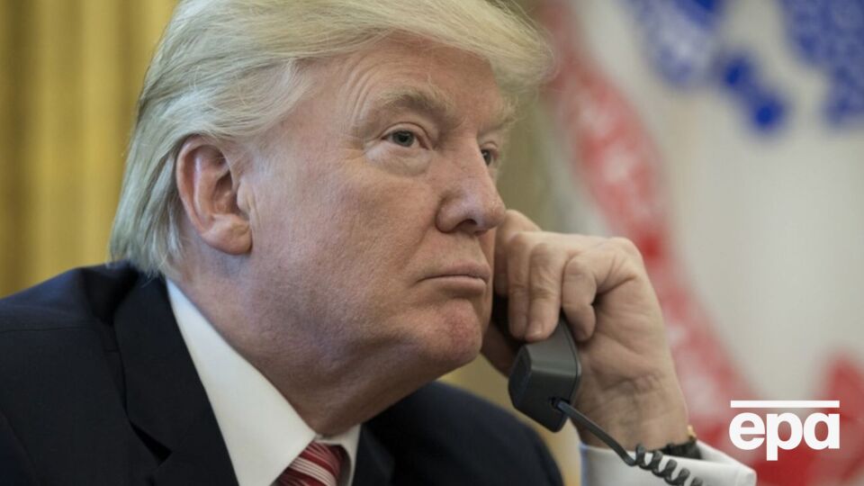 Трамп назвав дзвінок "дуже вдалим" для обох країн