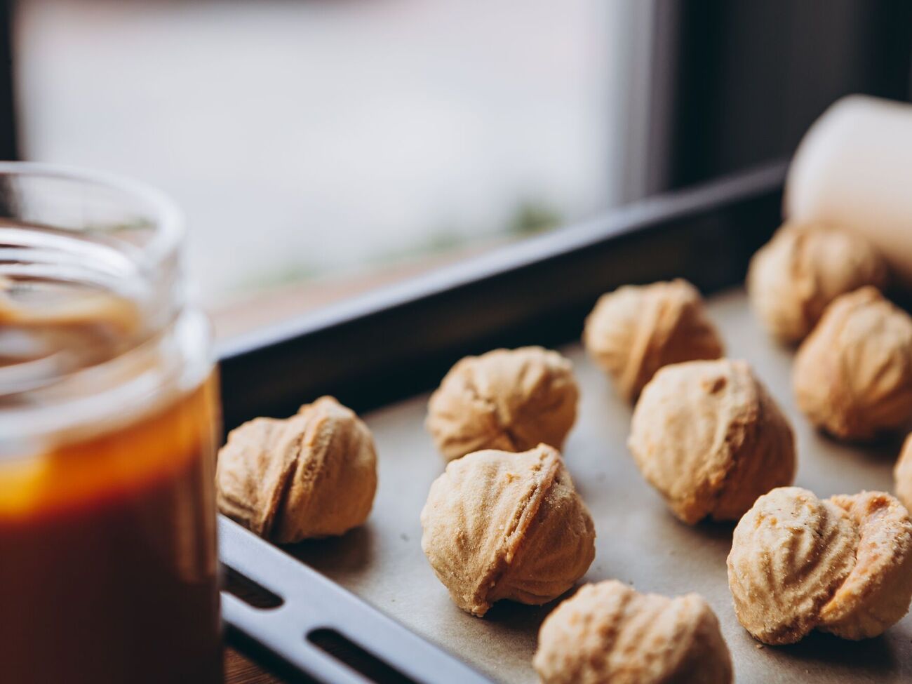 Песочные орешки по этому рецепту получаются невероятно вкусные