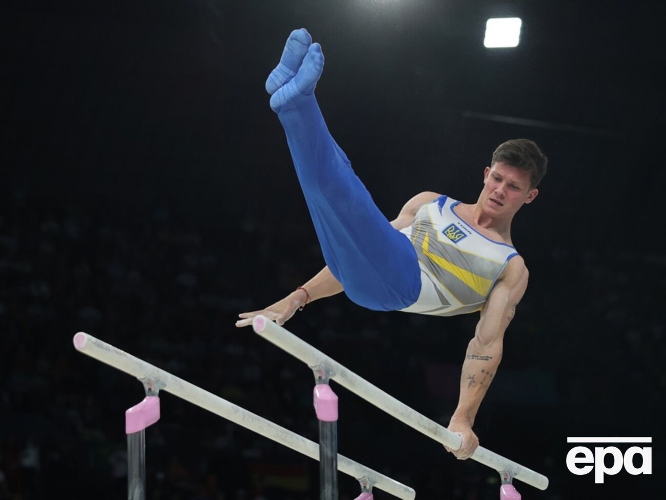 Ковтун стал призером Олимпиады, выступая на брусьях