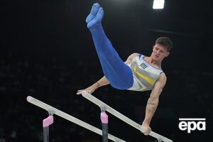 Ковтун стал призером Олимпиады, выступая на брусьях