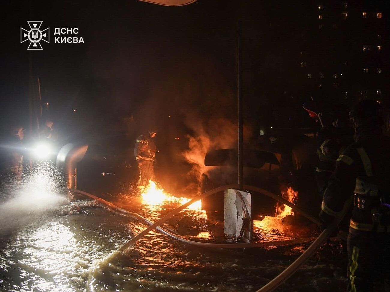 У столиці було кілька загорянь