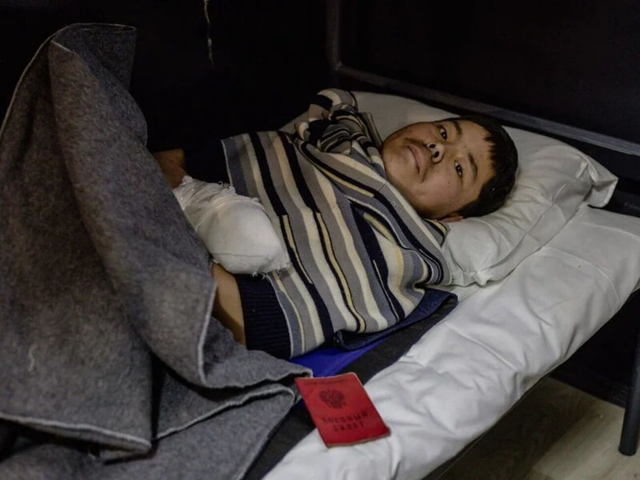 Пленный рассказал, что не знал, что едет на войну и против кого он будет воевать
