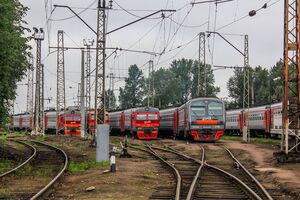 Локомотив использовался для обеспечения логистики армии РФ