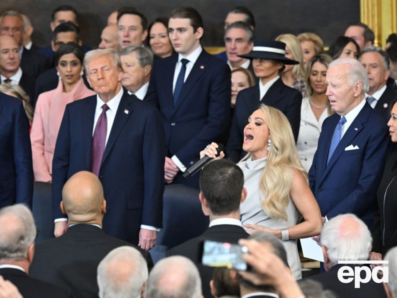 На інавгурації Трампа у виконанні Андервуд лунала композиція America the Beautiful