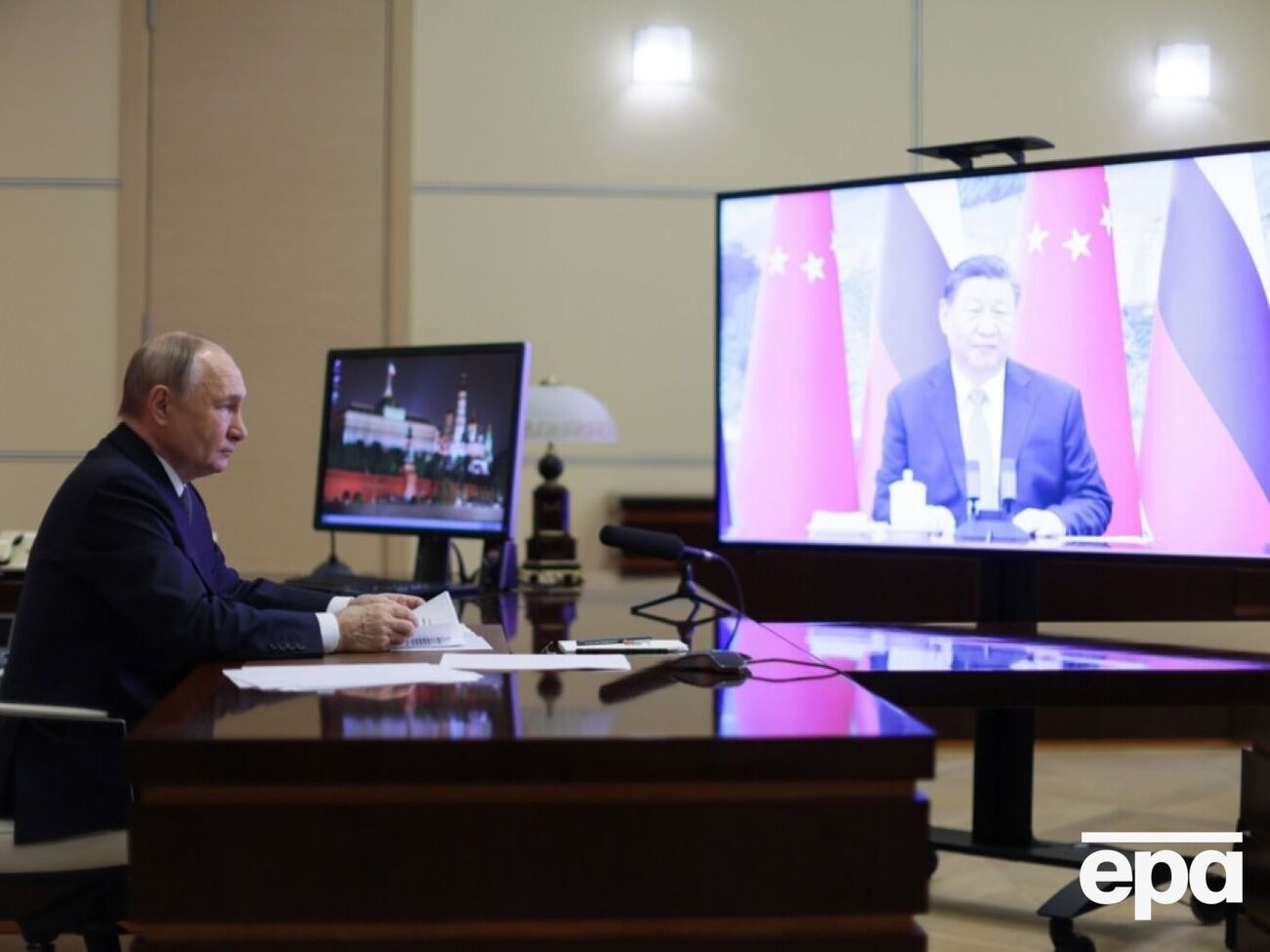 Нелегитимный российский президент назвал китайского лидера "дорогим другом"