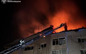 Дрони РФ спричинили пожежі на шести локаціях