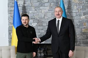 Алиев и Зеленский провели встречу на основании обращения украинской стороны, отметили на сайте президента Азербайджана