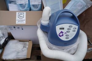 "Стальной фронт" обеспечил "Азов" техникой для полевого госпиталя