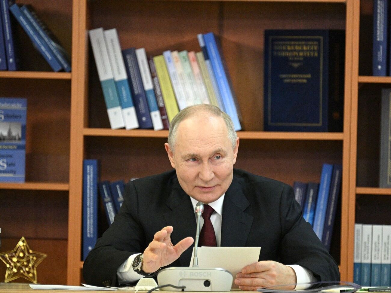 Путін поскаржився на чинну заборону в Україні на ведення переговорів із ним