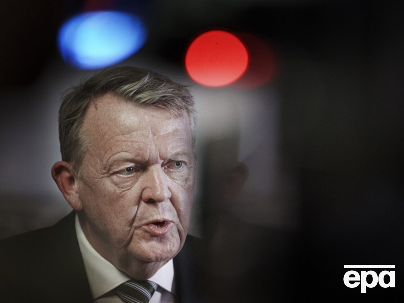 Расмуссен (на фото) подчеркнул Рубио важность дальнейшей поддержки Украины