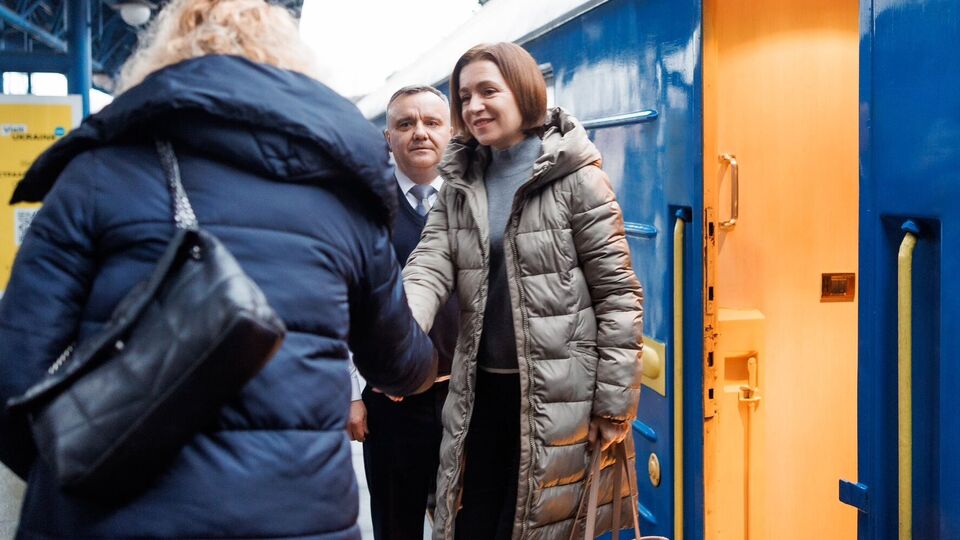 Президент Молдовы посетила Киев