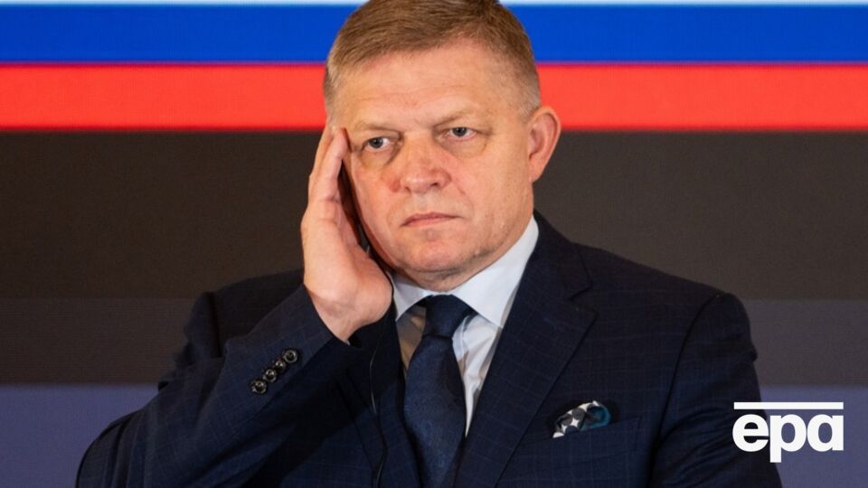 Фіцо заявив, що не збирається у відставку на тлі протестів у Словаччині, третина з учасників яких – українці