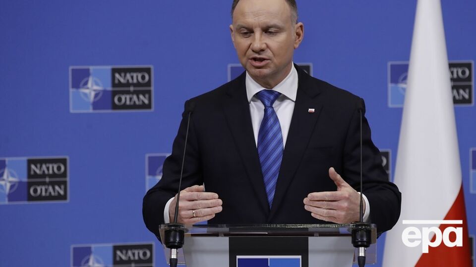 Дуда припускає, що бажання запустити газопроводи може виникнути в Німеччини
