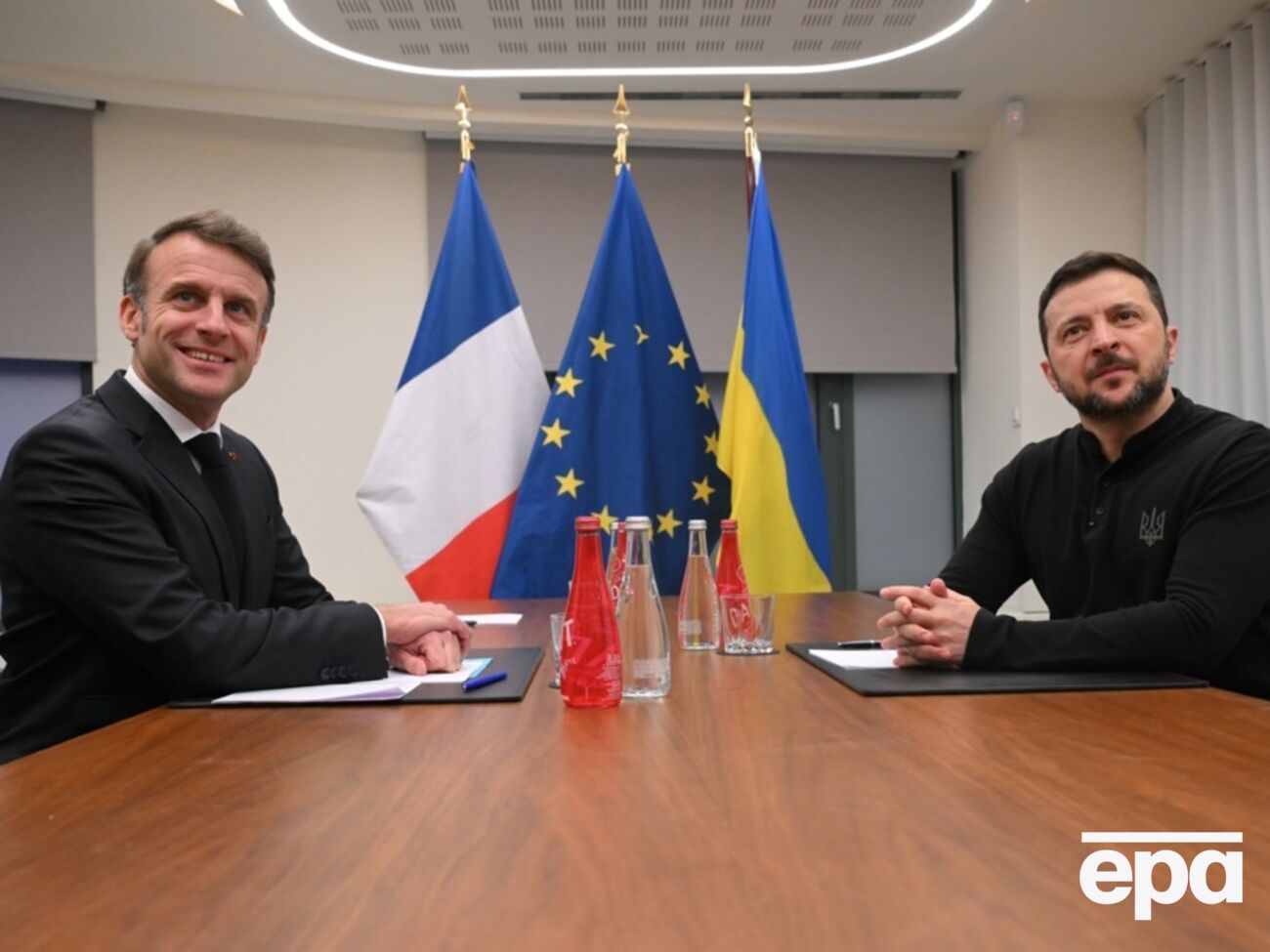 Зеленський наголосив, що розраховує на підтримку Франції в переговорному процесі щодо вступу України в ЄС