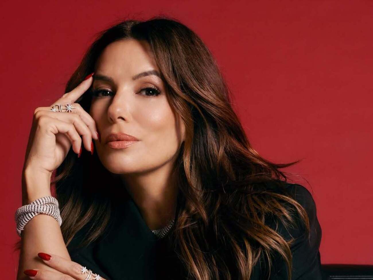 Лонгория предстала в качестве модели