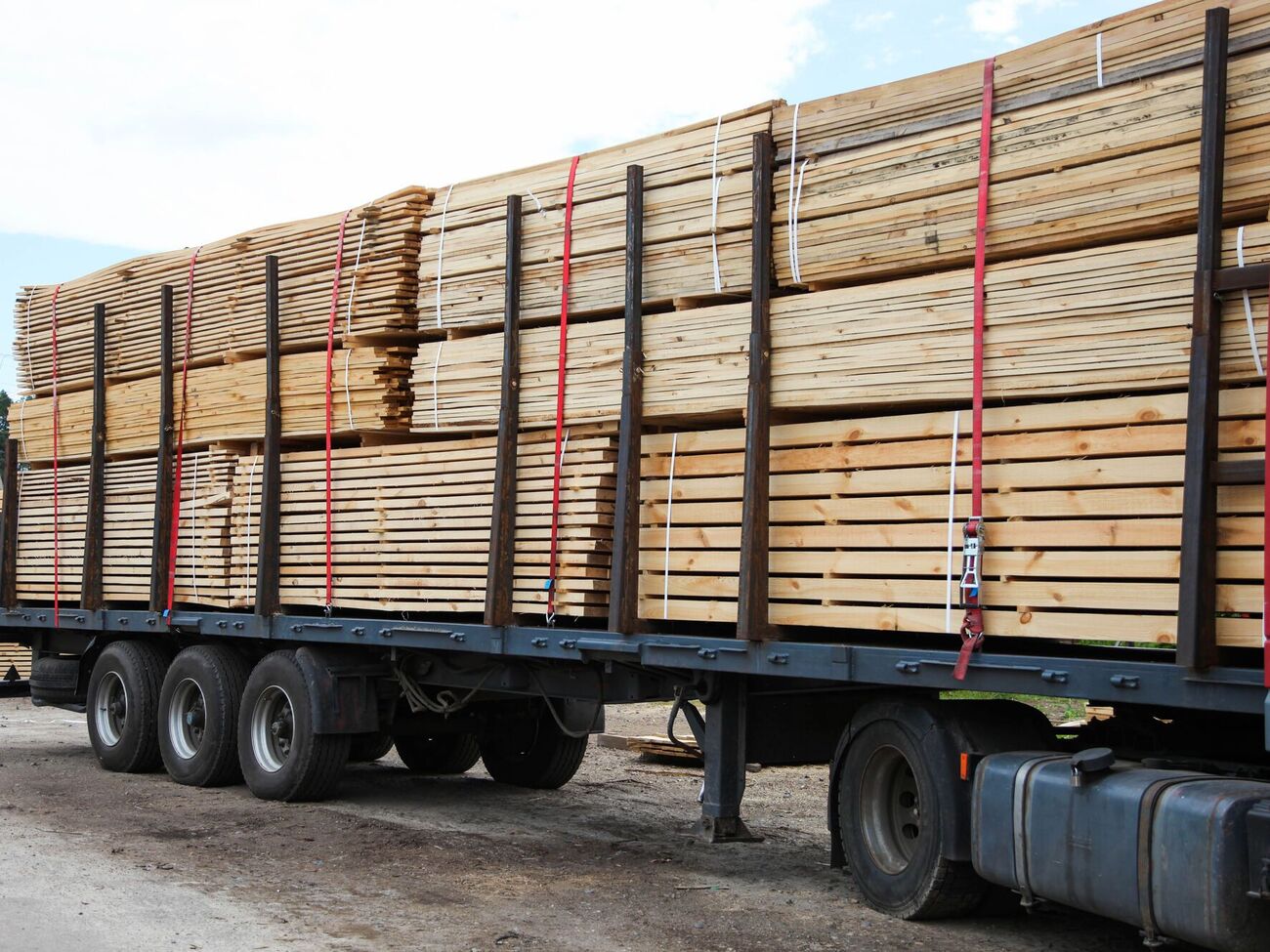 По данным Earthsight, в ЕС ежедневно въезжает 20 грузовиков с подсанкционной березовой фанерой