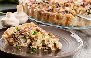 Кіш випікають за два етапи