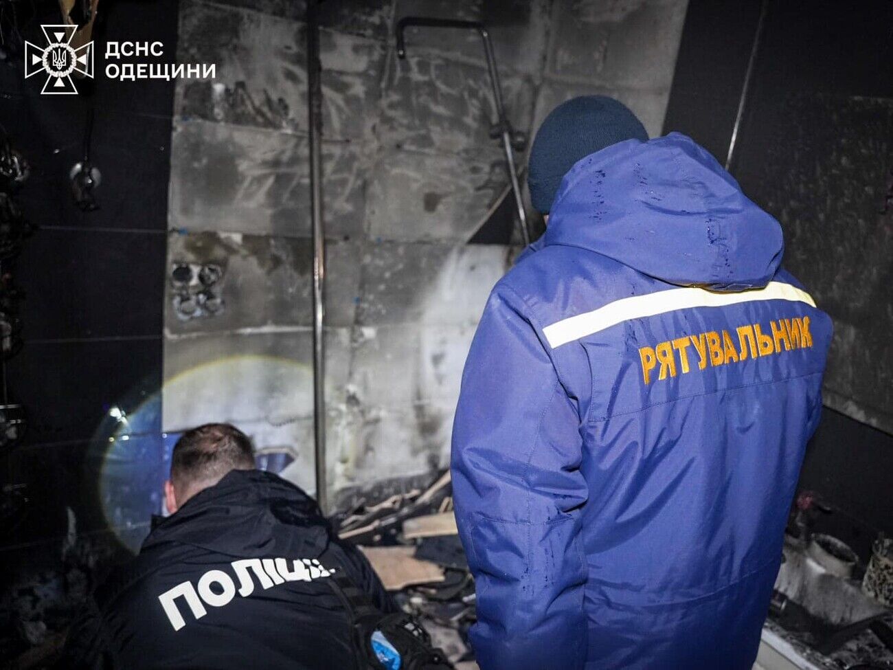 ГСЧС показала последствия пожара, вызванного взрывом пауэрбанка