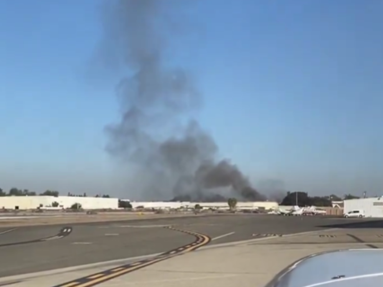 Люди, які перебували в літаку, загинули, поранення дістали працівники підприємства