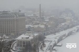 Повсюди, періодично, 4 січня випаде мокрий сніг, на півдні – з дощем, повідомила Діденко