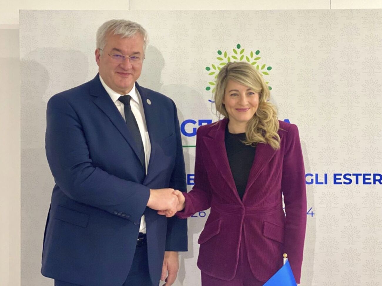 Сибига рассказал, что они с Жоли поговорили о хорошем прогрессе украинско-канадского партнерства в 2024 году