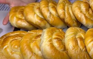 Выпекайте вертуты 20 минут при 170 °C