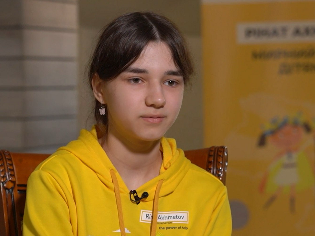 Илона из Никополя рассказала свою историю музею "Голоса Мирных"