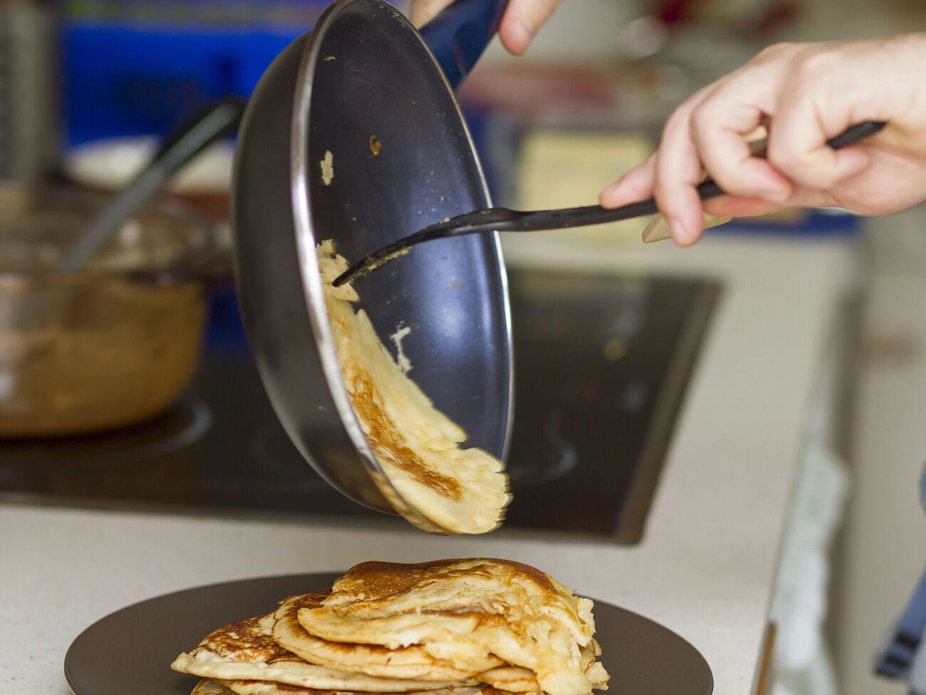 Блины можно жарить без растительного масла