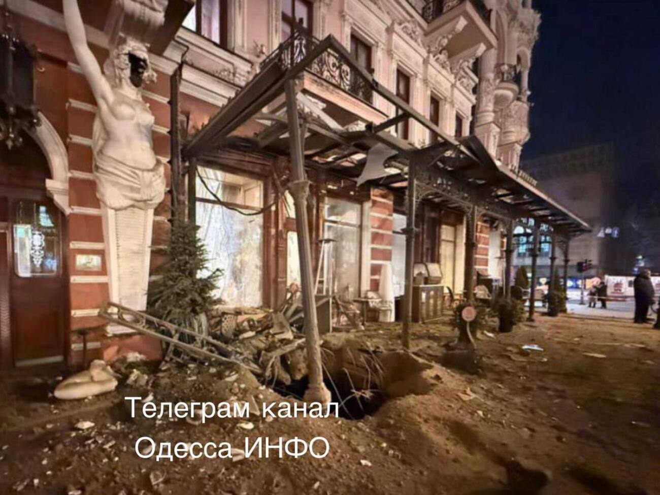 Среди поврежденных зданий – памятник архитектуры