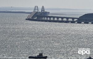 Росіяни не намагаються відновити загородження біля мосту