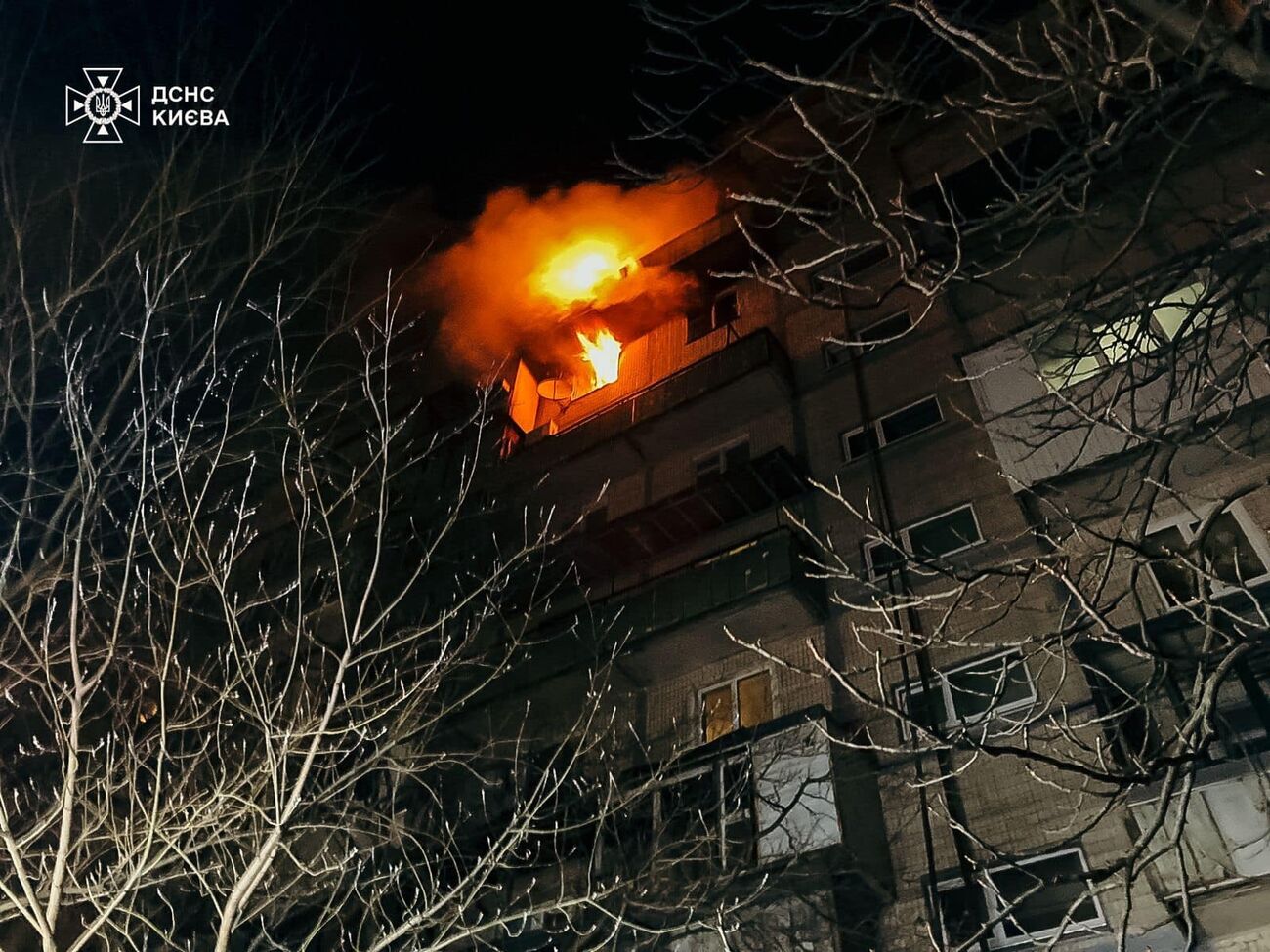 Cпасатели ликвидировали возгорание на площади 30 м², рассказали в ГУ ГСЧС в Киеве