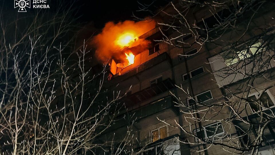 Cпасатели ликвидировали возгорание на площади 30 м², рассказали в ГУ ГСЧС в Киеве