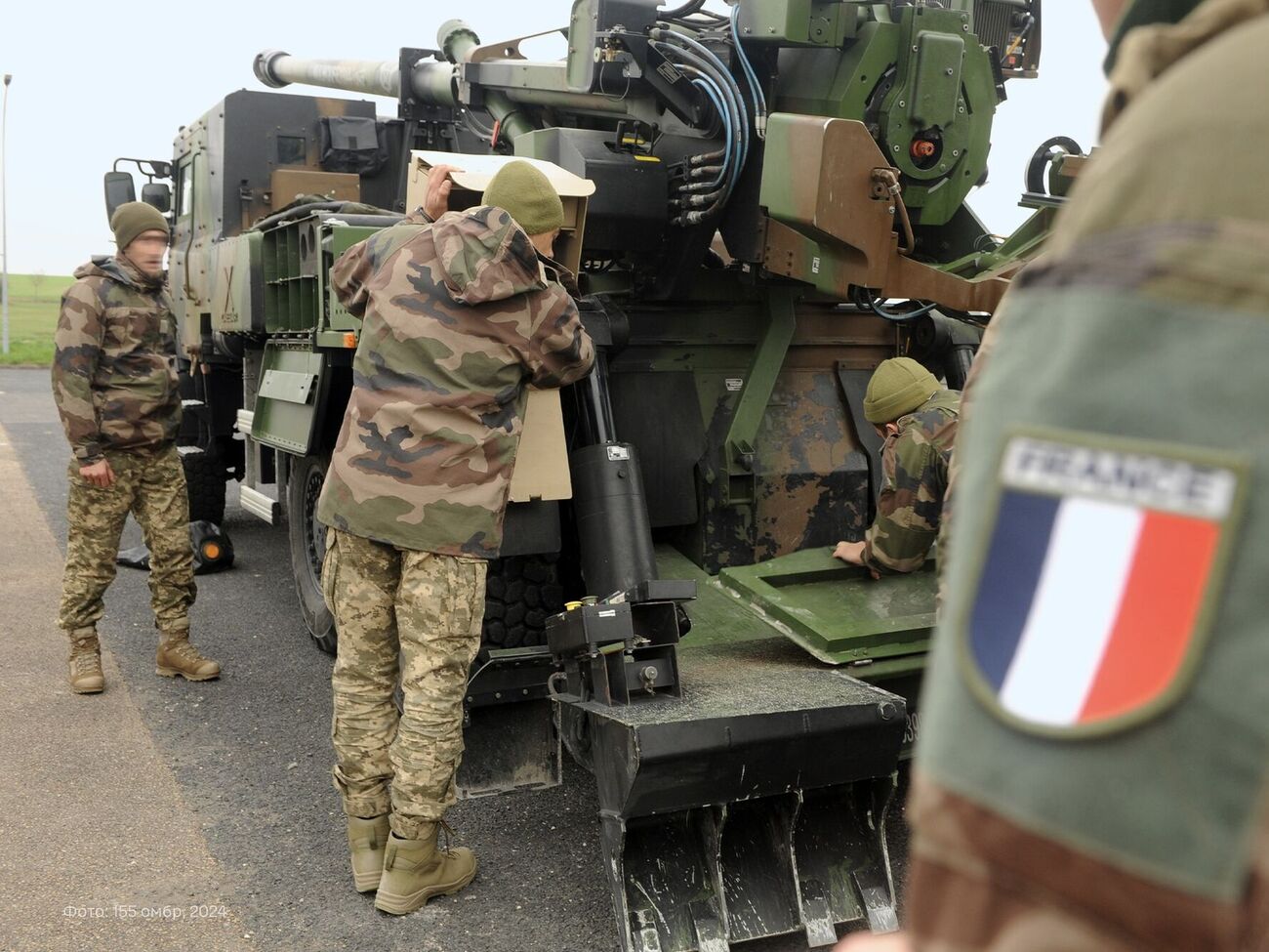 155-ю ОМБр подготовила Франция