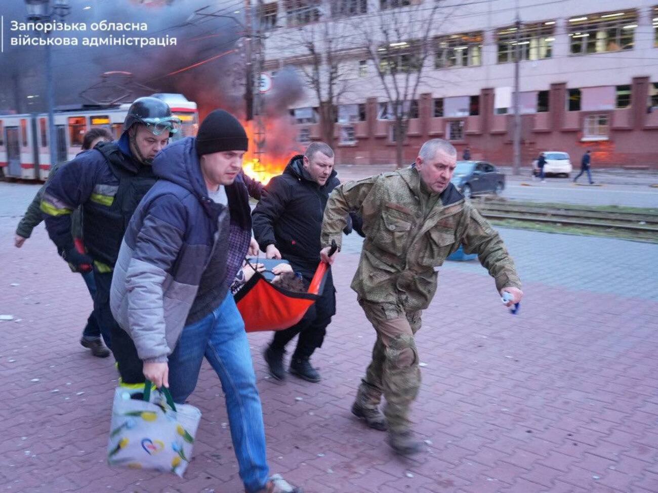 За даними Федорова, Запоріжжя потрапило під удар КАБ