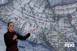 Шейнбаум показала карту с Мексиканской Америкой