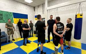 Владимир Кличко посетил раненых защитников страны